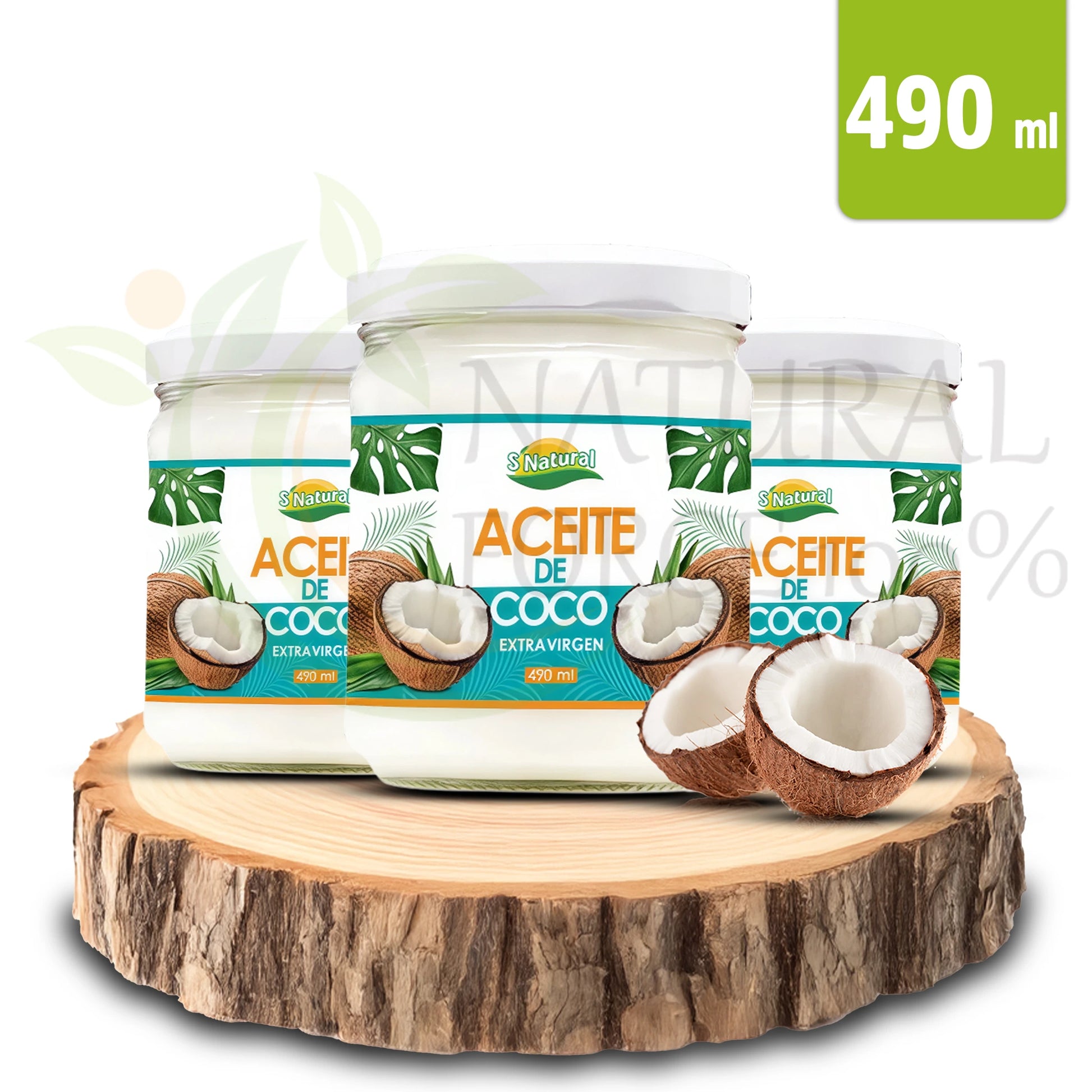 Aceite de coco 490 ml