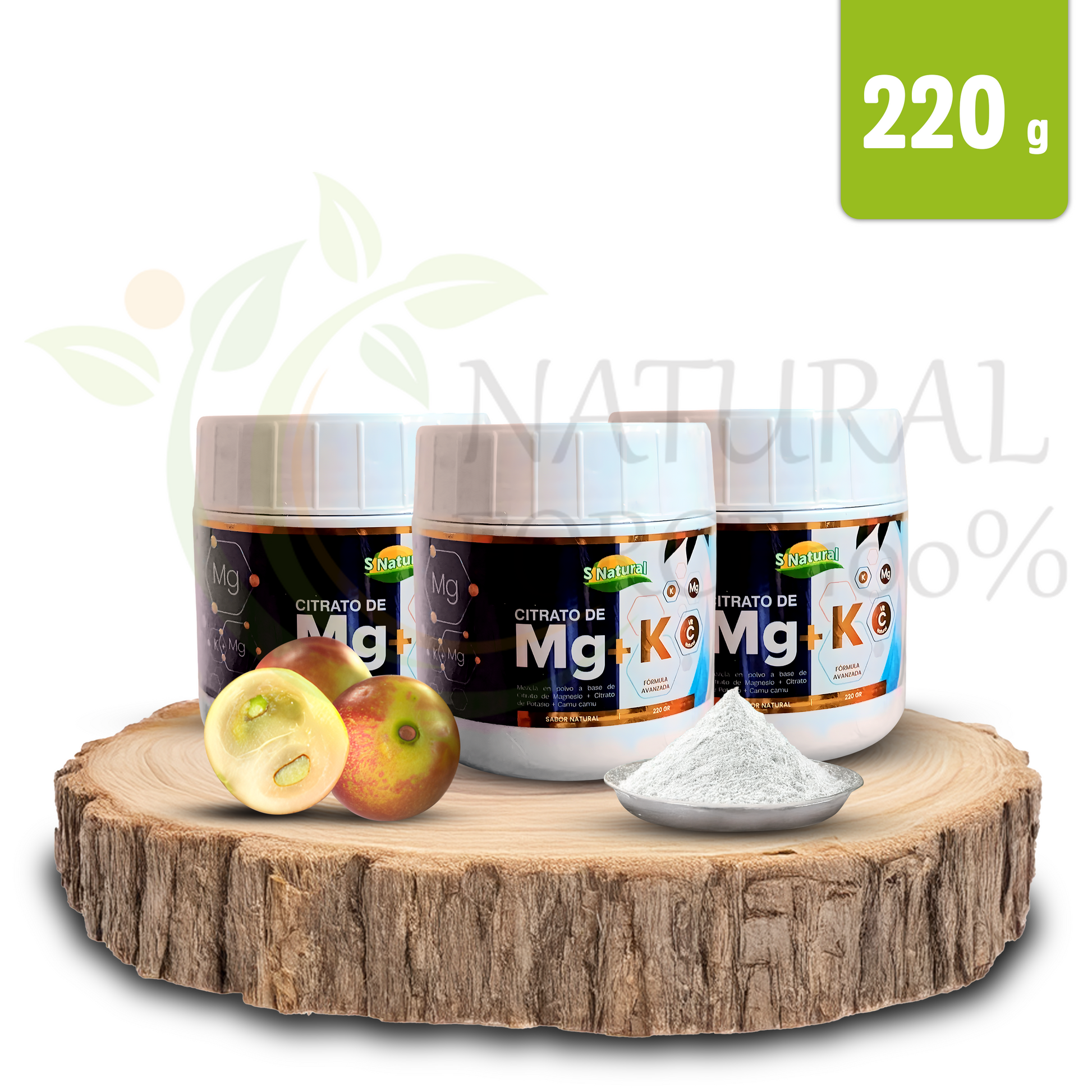 Citrato de Mg+K